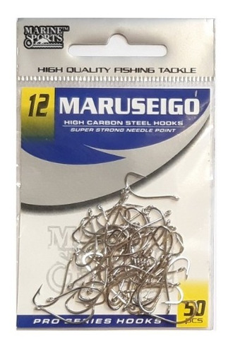 Anzuelos Marine Sport Maruseigo 12 Blister X50u El Jabali