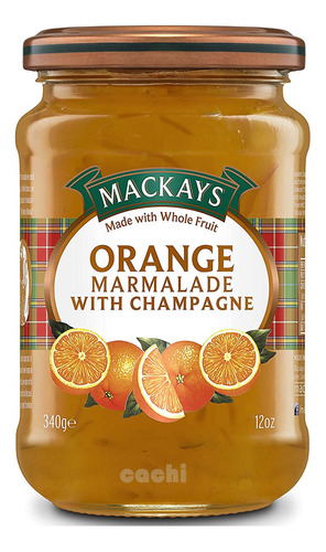 Mermelada Mackays Naranjas Y Champagne 340gr