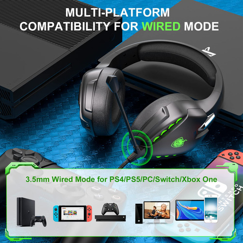 Auriculares Para Juegos Phoinikas Ps5 Para Ps4 Pc Switch Xbo