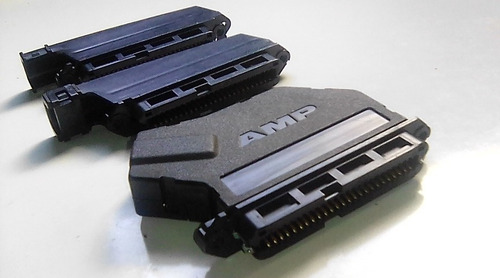 Imagen 6 de 6 de Conector Amphenol Hembra 25 Pares Amp Centrales Telefónicas