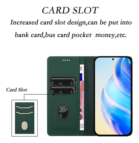 Funda Para Teléfono Sharp Aquos Sense 9 Plus, Tarjetero, Ranura E