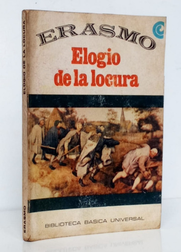 Elogio De La Locura Erasmo De Rotterdam / N Al 1969