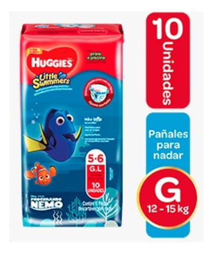 Pañal Para Piscina Huggies Talla G - Unidad A $3290