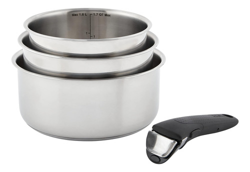 T-fal Ingenio - Juego De Utensilios De Cocina De Acero Inox.