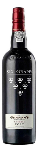 Vino Fortificado Oporto Graham's 6 Grapes 750ml.