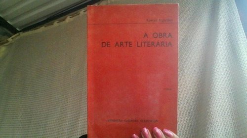 A Obra De Arte Literaria