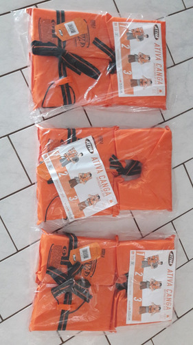 Imagem 1 de 2 de Kit Com 3 Colete Salva Vidas Homologado Classe 3 Ativa G