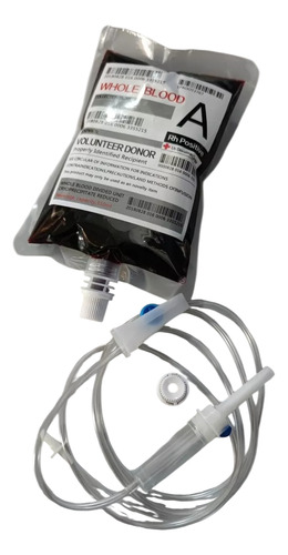 Bolsa Transfusión De Sangre, Sangre Falsa, Maquillaje 250cc