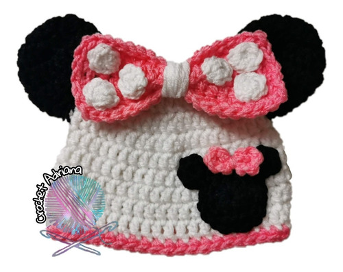 Gorro Minnie Crochet Bebés