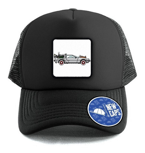 Gorra Trucker Parche Volver Al Futuro Delorean New Caps