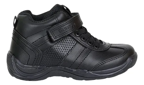 Zapato Escolar Ni o Salvaje Tentaci n Negro 13202900 Tacto P