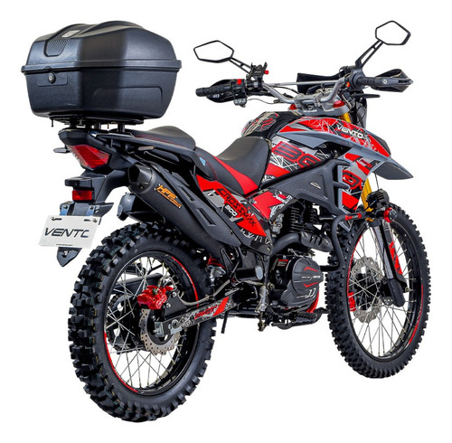 Motocicleta Doble Propósito Vento Crossmax 300 Rally Gris Oscuro