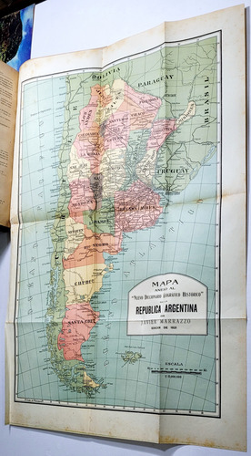 Marrazzo. Nuevo Dicc. Geográfico Histórico De Argentina 1921 (Usado)