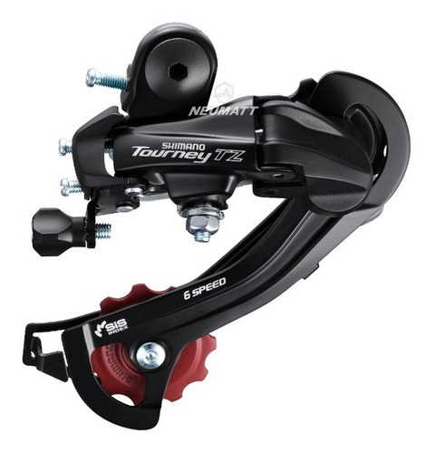 Desviador Trasero Shimano Tourney Rd-tz500, 6 Y 7 Pasos