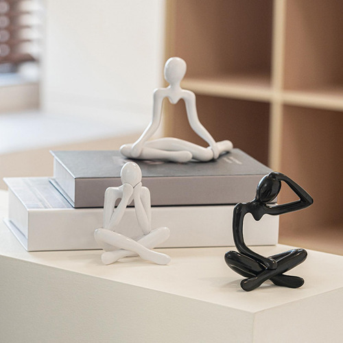 4 Thinker - Colección De Estatuas Abstractas, Adorno De