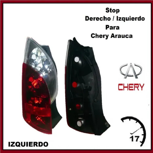 Stop Derecho Izquierdo Para Chery Arauca