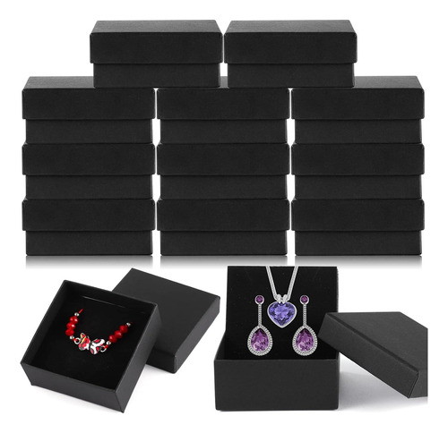 12 Cajas De Regalo De Joyería, Collares, Anillos, Aretes.