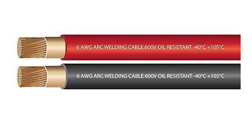 Cable De Soldadura Extra Flexible De Calibre 6 600 Pack Comb