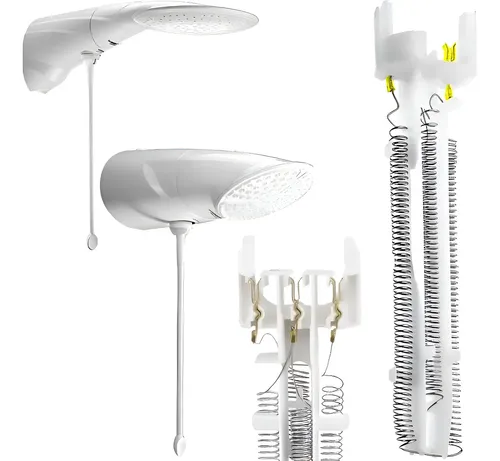 Resistencia Para Lorenzetti Ducha Advanced Top Jet Multitemperatura 220v 7500w Ms Eletro Eletrônica Branco Fosco