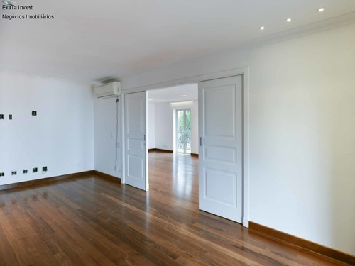 Imagem 9 de 30 de Apartamento Alto Padrão, , Com 385,00m2 Úteis, Garagens: 6, Suítes: 4 Cozinhas: 2 Quarto De Empregada: 2 Lavanderia, Copa, Sala De Almoço, Sala De Jantar, Sala De Lareira, Lavabo, - Ap00191 - 681507