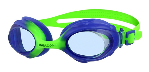 Imagen 1 de 3 de Goggle Az Gummy 6305-1 Junior Claro/azul/verde