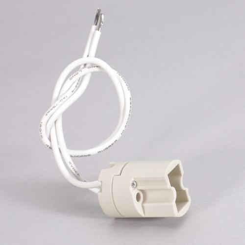 Douille En Porcelaine Blanche G8.5