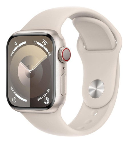Apple Watch Series 9 Lte 41mm Silver Plateado Mesh Plateado Plateado (Usado)