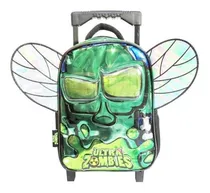 Comprar Mochilas Con Carro 12 Pulgadas Zombies Cresko Om223 Color Negro Diseño de la tela Liso