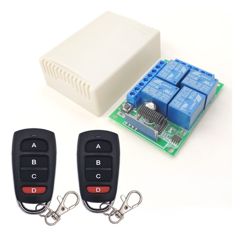 Control Remoto Inalámbrico De Relé De 12v Dc Dieserc 433mhz