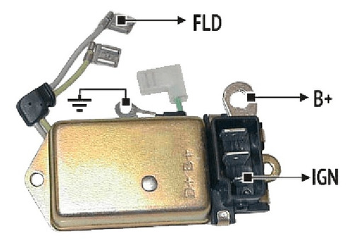 Regulador Alternador Lucas Volkswagen/saveiro/ Gol/ford Esco