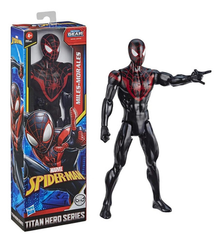 Figura De Accion Marvel Miles Morales Titan Hero Original