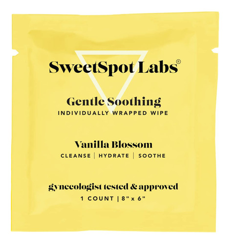 Sweetspot Labs Toallitas Femeninas Envueltas Individualmente