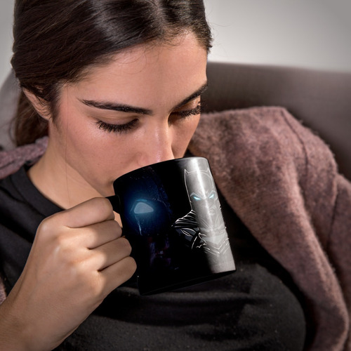 Imagem 6 de 6 de Canecas Geek Preta Presente Personalizado Com Seu Nome Nf