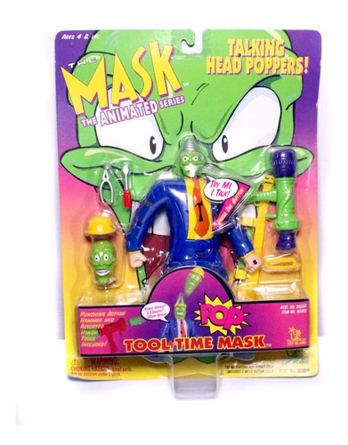 O Máskara Boneco Tool Time Mask The Animated Series Poppers