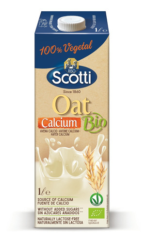 Leche De Avena Con Calcio - Riso Scotti