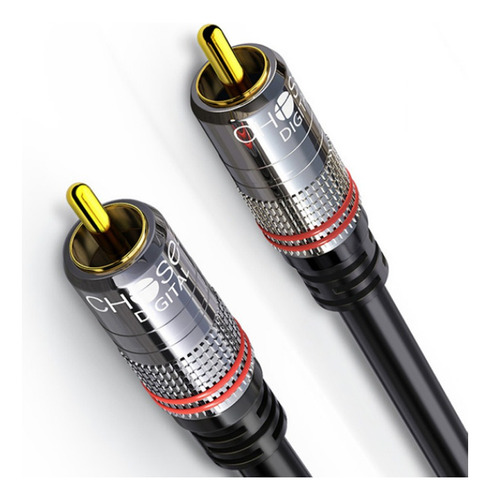 Coaxial Digital Subwoofer Cable Rca 3m Hifi 5.1 Tv Cine Pvc