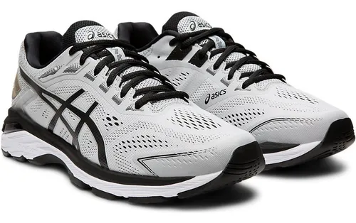 Tenis Asics Gt 2000 7 Gris Negro Correr Running Pronador Env o