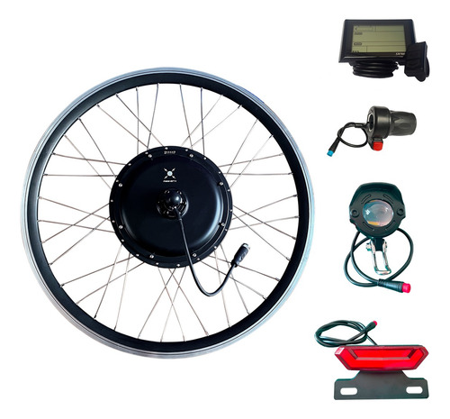 Kit Bicicleta Eléctrica 1000w Controlador Interno R26 Msi