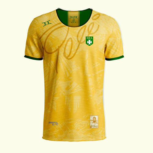 Camisetas Brasil Titular Alternativa Mundial Elite