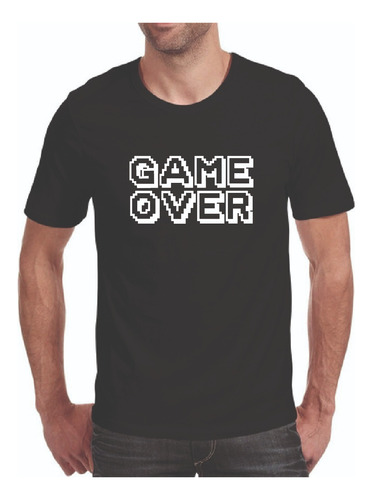 Playera Camiseta Gamer Camiseta Geek Videojuegos Gamer Over