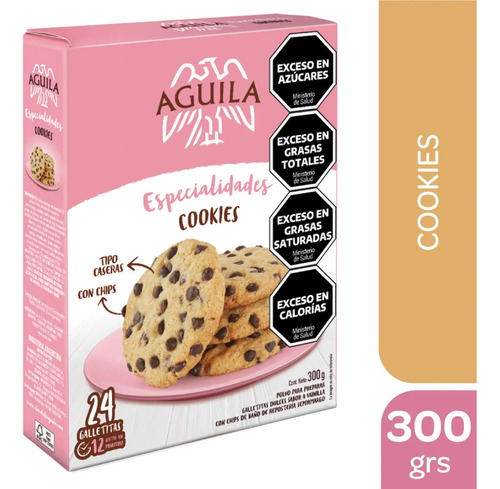 Premezcla Para Cookies De Vainilla Con Chips Águila 300 G