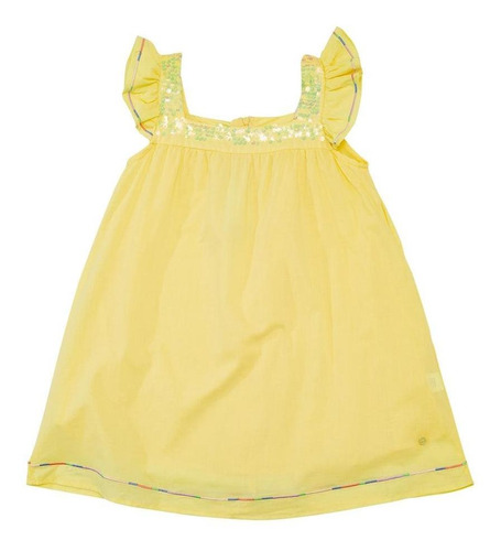 Vestido Niña Amarillo Pillin