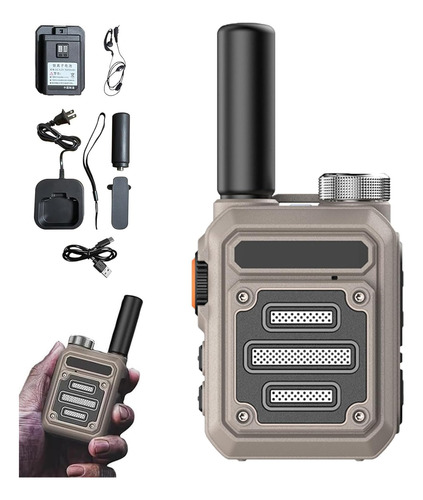 Radio Walkie Talkies Recargable Intercomunicador De Un Toque