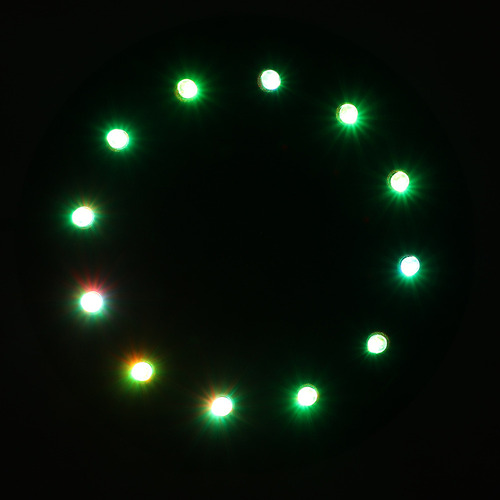 Iluminación Led Multicolor Para Buceo Submarino Con Burbujas