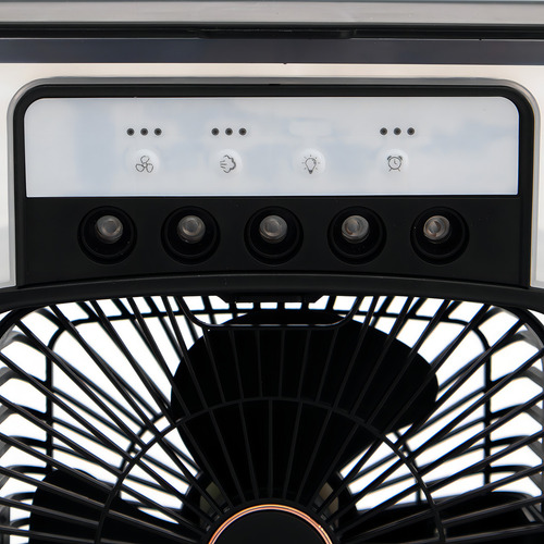 Mini Ar Condicionado Ventilador Mesa Escritorio Usb Cor verde