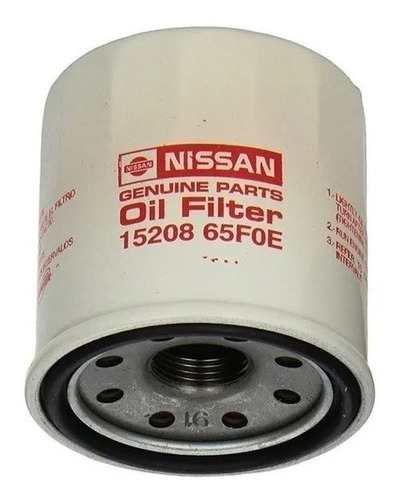 Filtro De Aceite Original Nissan Motor Hr Qr Mr