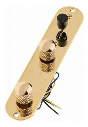 Panel De Control De Carga Con Cable Golden Electric Guitar