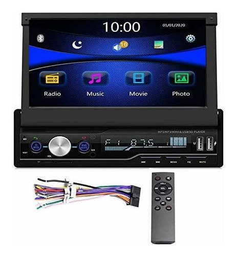 Camara De Reversa Vehicul Regetek Single Din Car Stereo 7 Pu