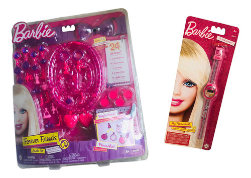 Combo Barbie Forever Friends + Reloj Pulsera Digital