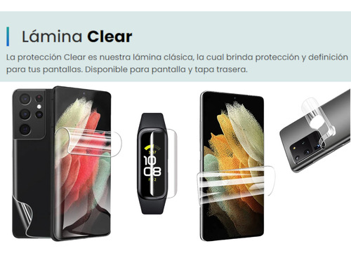 Hidrogel Protector Brillo Y Protección Para Samsung Linea A